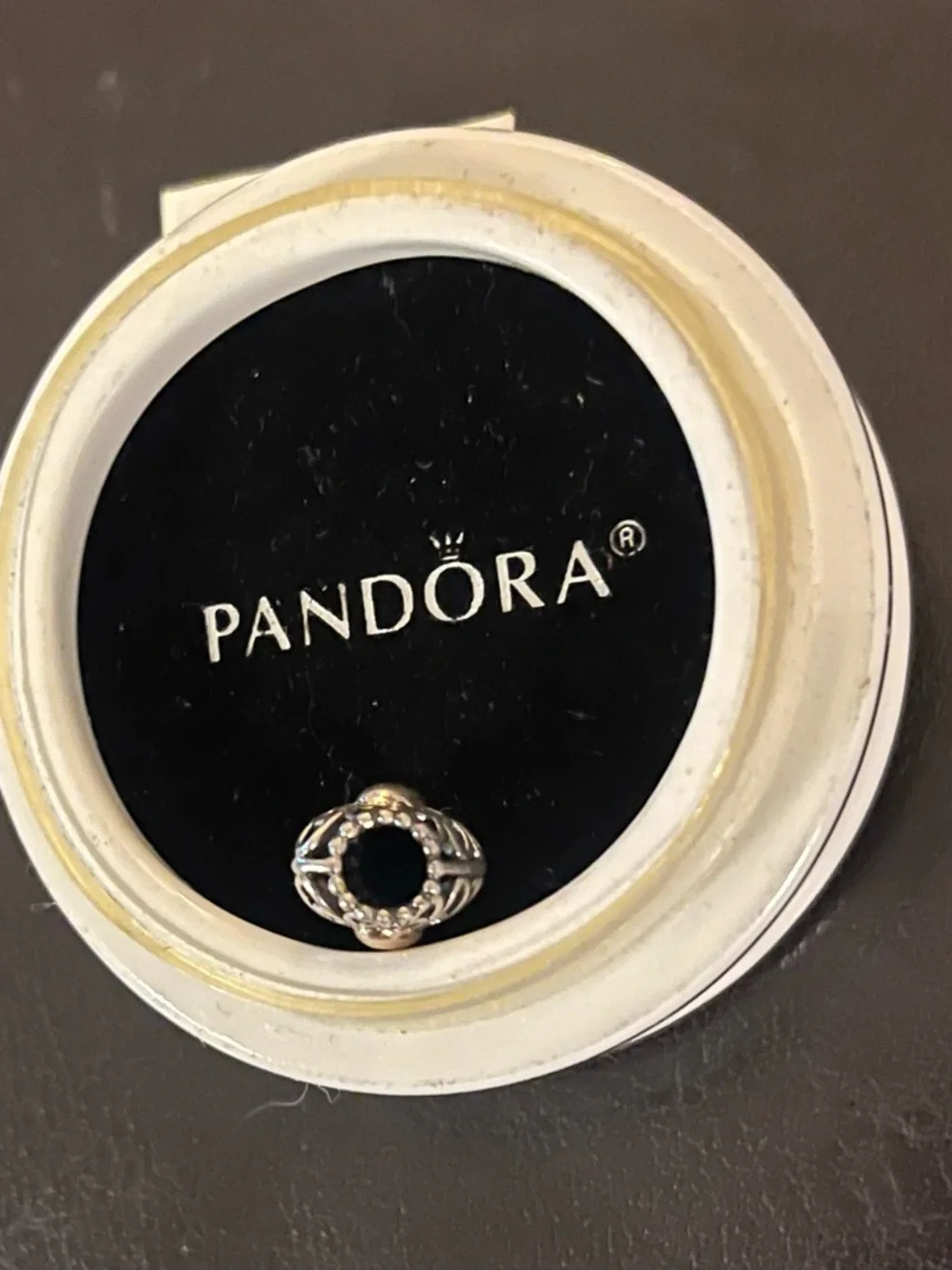 Pandora Limited Release Two-Tone Heart Filigree Charm - Silver and Gold #791275 - Picture 3 of 4